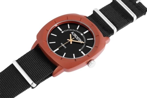 Aerostar férfi karóra textil szíjjal - Image 2
