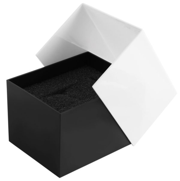 Műanyag fekete-fehér karóra doboz - Image 2