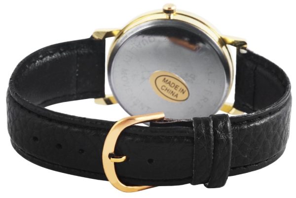 Classique unisex karóra műbőr szíjjal - Image 3