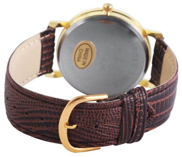 Classique unisex karóra műbőr szíjjal - Image 3